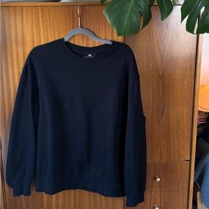 H&M Men’s Black Crewneck Pullover